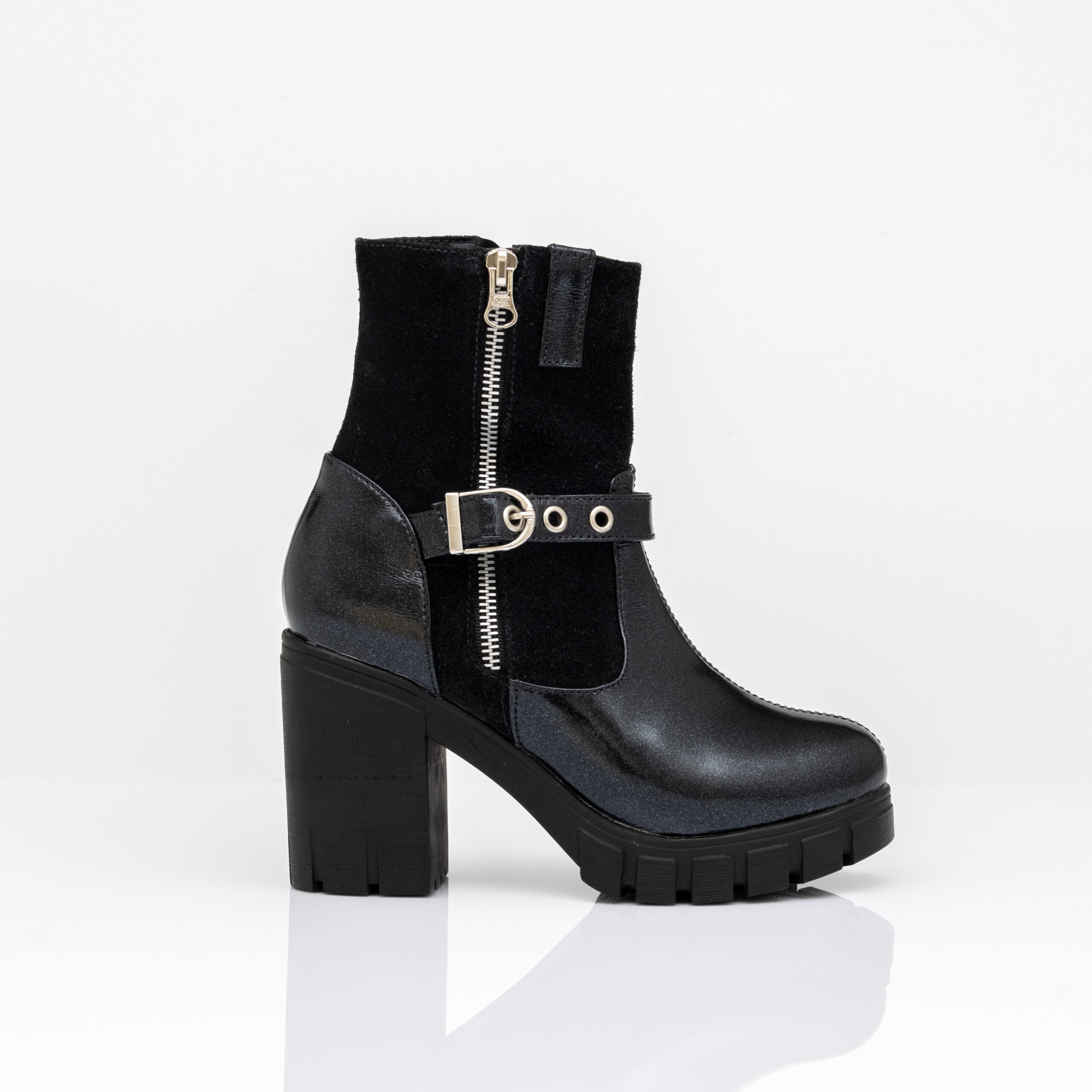 Botin gala negro